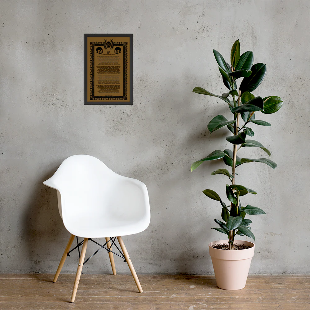 If Poem - Framed poster - Image 4