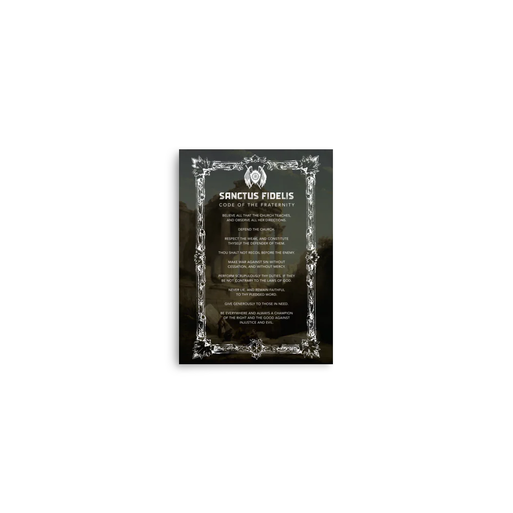 Sanctus Code Poster - Image 5
