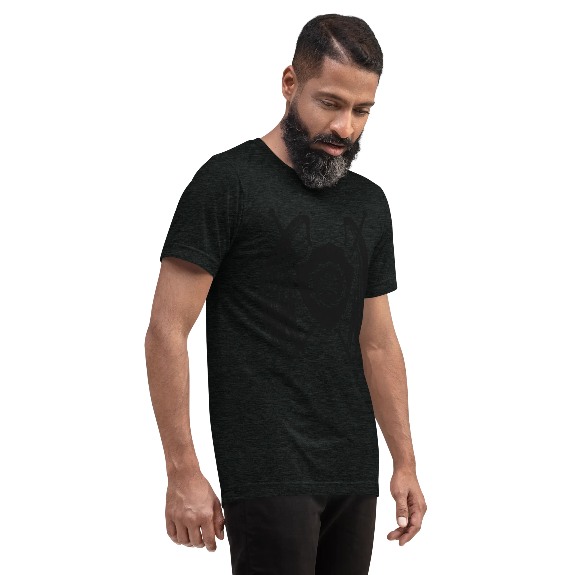 Sanctus Crest Tri-Blend t-shirt - Image 9