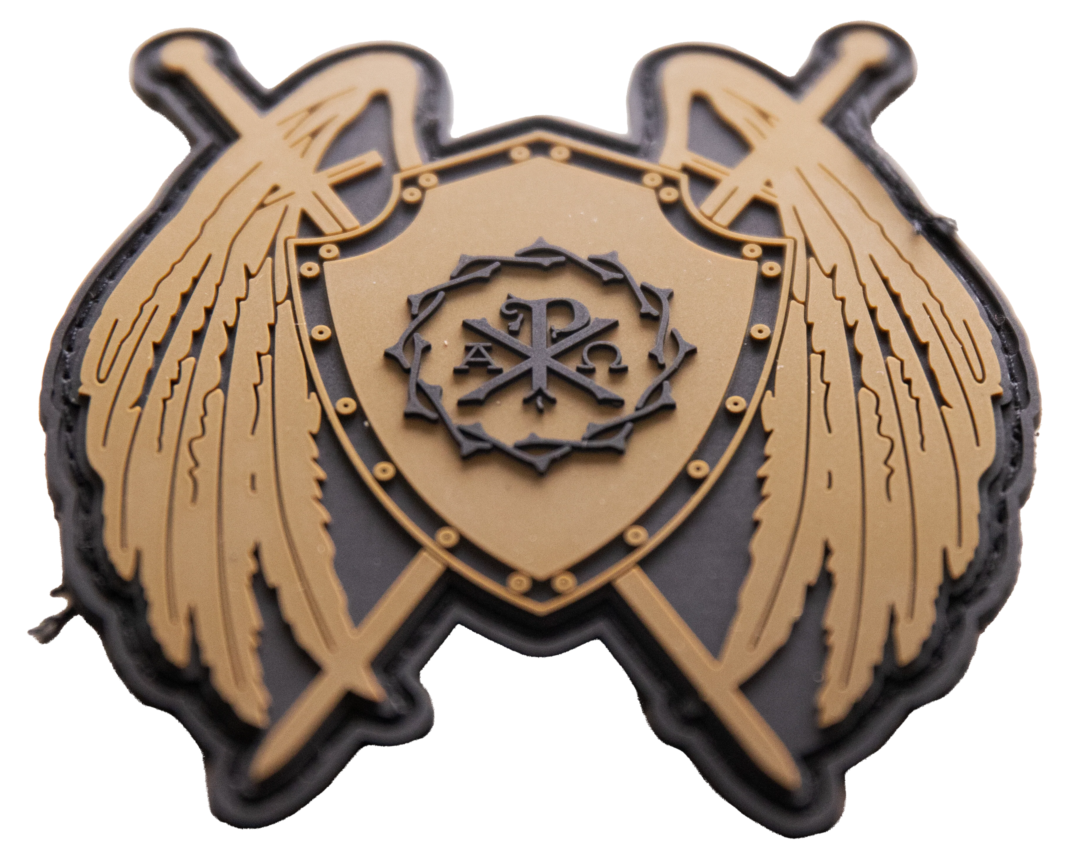 Sanctus Crest PVC Morale Patch - Image 3