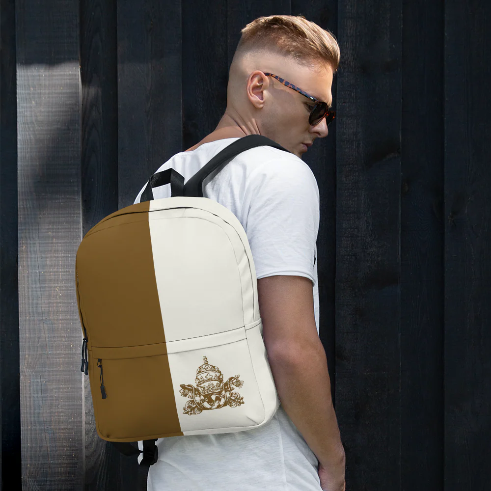 Sanctus Vatican Flag Backpack - Image 5